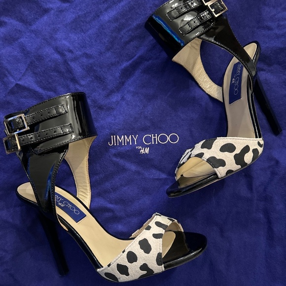 Jimmy Choi x H&M Animal Print Heels - Picture 1 of 6